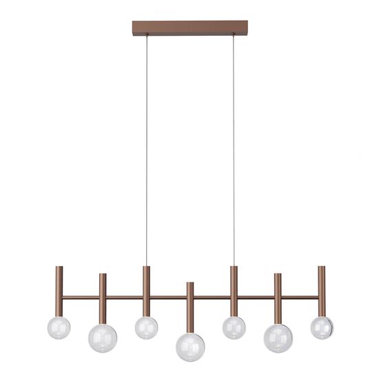 Lustră LED modernă dimabila cafenie 32W/2700/3000K Bolla 01-4553 Redo