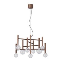 Lustră LED modernă dimabila cafenie 42W/2700/3000K Bolla 01-4556 Redo