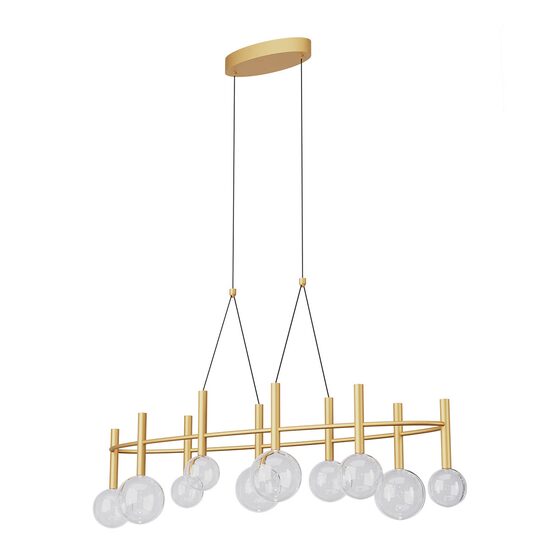 Lustră LED modernă dimabila aurie 44W/2700/3000K Bolla 01-4558 Redo