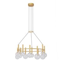 Lustră LED modernă dimabila aurie 52W/2700/3000K Bolla 01-4783 Redo