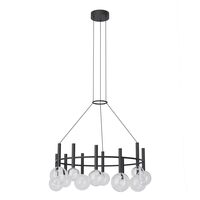 Lustră LED modernă dimabila cafenie 52W/2700/3000K Bolla 01-4784 Redo