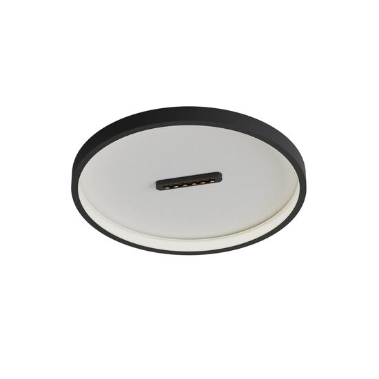 Plafonieră LED modernă dimabilă neagra 40W/2700/3000K Button 01-4290 Redo