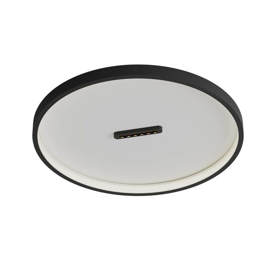 Plafonieră LED modernă dimabilă neagră 47W/2700/3000K Button 01-4292 Redo