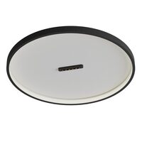 Plafonieră LED modernă dimabilă neagră 52W/2700/3000K Button 01-4294 Redo