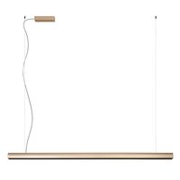 Lustră LED modernă dimabilă cafenie 35W/2700/3000K Cityline 01-4628 Redo
