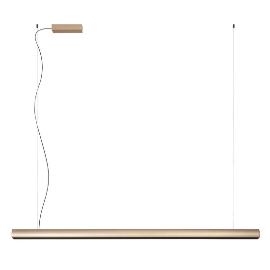 Lustră LED modernă dimabilă cafenie 35W/2700/3000K Cityline 01-4628 Redo