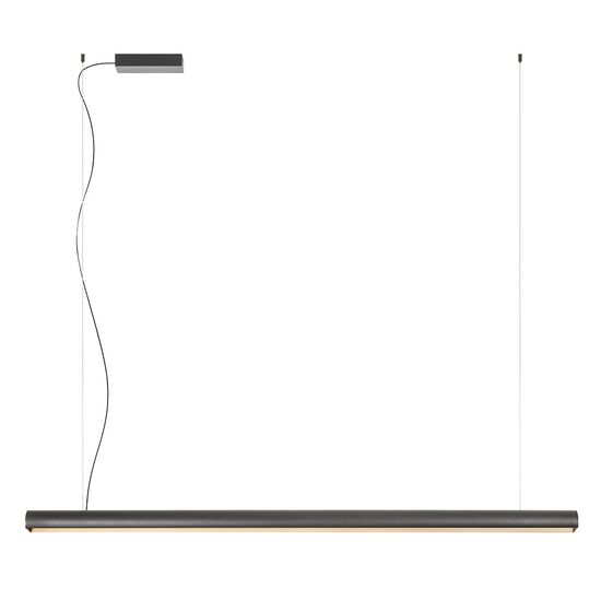Lustră LED modernă dimabilă neagra 35W/2700/3000K Cityline 01-4630 Redo