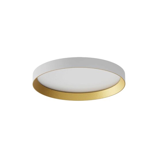 Plafonieră LED modernă dimabilă alb-auriu 30W Dama 01-3745-TRIAC Redo