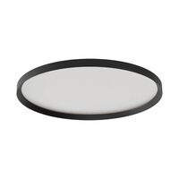 Plafonieră LED modernă dimabilă neagră 50W Dama 01-3755-TRIAC Redo