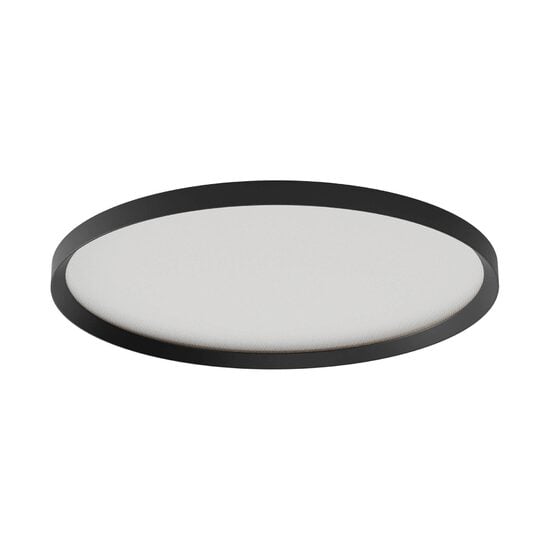 Plafonieră LED modernă dimabilă neagră 50W Dama 01-3755-TRIAC Redo