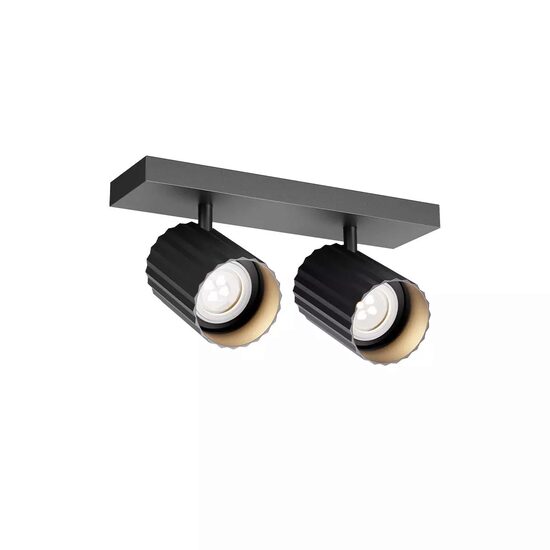 Spot modern negru 2x7W Delphi 01-3403 Redo