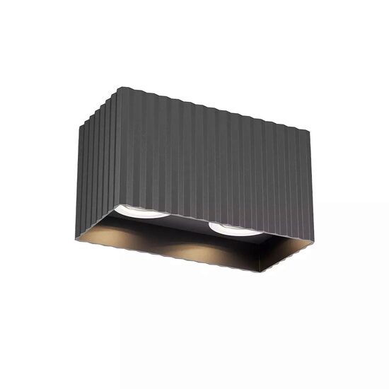 Spot modern negru 2x7W Delphi 01-3412 Redo