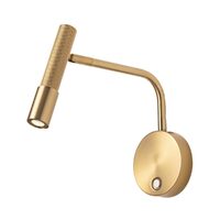 Aplică LED modernă auriu antichizat 8W/3000K Drill 01-4438 Redo