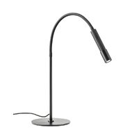 Veioză LED modernă neagra 8W/3000K Drill 01-4720 Redo