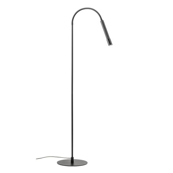 Lampadar LED modern neagra 8W/3000K Drill 01-4726 Redo