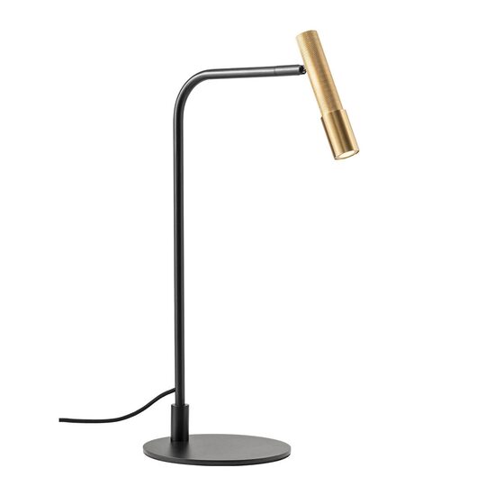 Veioza LED modernă auriu antichizat 8W/3000K Drill 01-4730 Redo