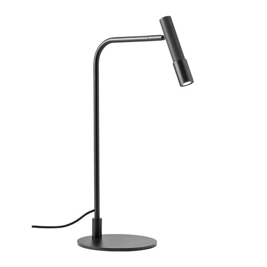 Veioză LED modernă neagra 8W/3000K Drill 01-4732 Redo