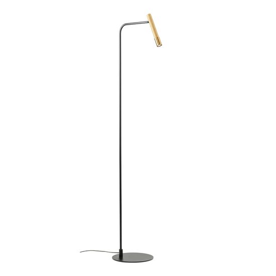Lampadar LED modern auriu antichizat 8W/3000K Drill 01-4736 Redo