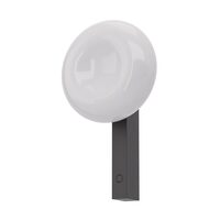 Aplică LED modernă neagră 9W/2700/3000K Ethos 01-4561 Redo