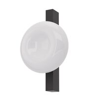 Aplică LED modernă neagră 9W/2700/3000K Ethos 01-4562 Redo