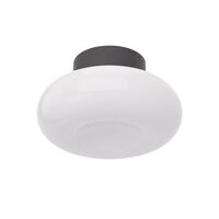 Plafonieră LED modernă neagră 9W/2700/3000K Ethos 01-4563 Redo