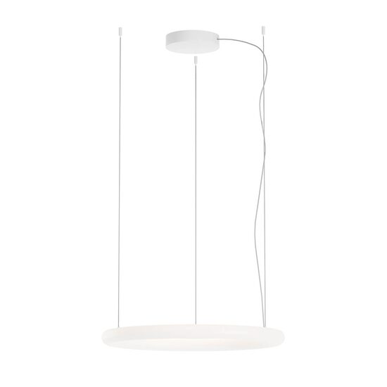 Lustră LED modernă dimabilă albă 40W Halley 01-4456 Redo
