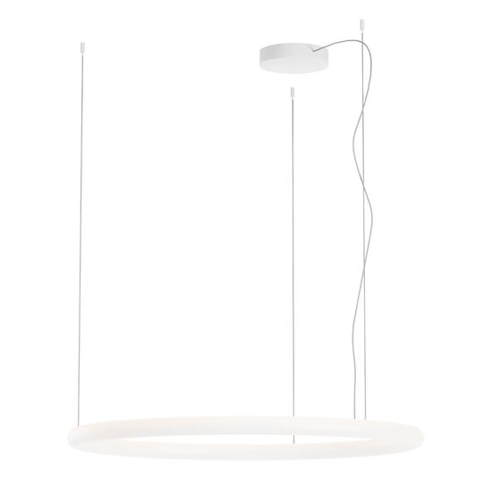 Lustră LED modernă dimabilă albă 50W Halley 01-4457 Redo