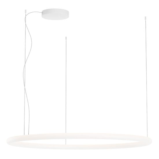Lustră LED modernă dimabilă albă 60W Halley 01-4458 Redo