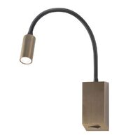 Aplică LED modernă neagră 3W Hello 01-4802 Redo
