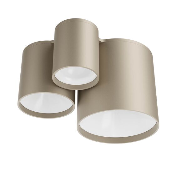 Plafonieră LED modernă argintiu cafeniu 31W CCT 2700/3000K Hera 01-4705 Redo