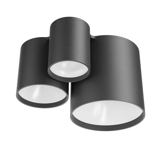 Plafonieră LED modernă neagra 31W CCT 2700/3000K Hera 01-4707 Redo