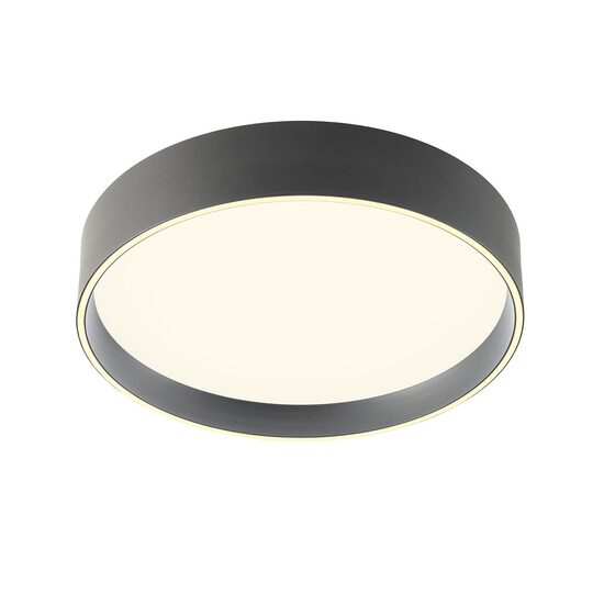 Plafonieră LED modernă neagră telecomanda 40W Hover 01-4464 Redo