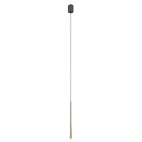 Lustră LED modernă argintiu cafeniu 6W 3000K Ito 01-4066 Redo