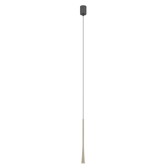 Lustră LED modernă argintiu cafeniu 6W 3000K Ito 01-4066 Redo