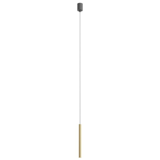 Lustră LED modernă auriu mat 6W 3000K Kanji 01-4133 Redo