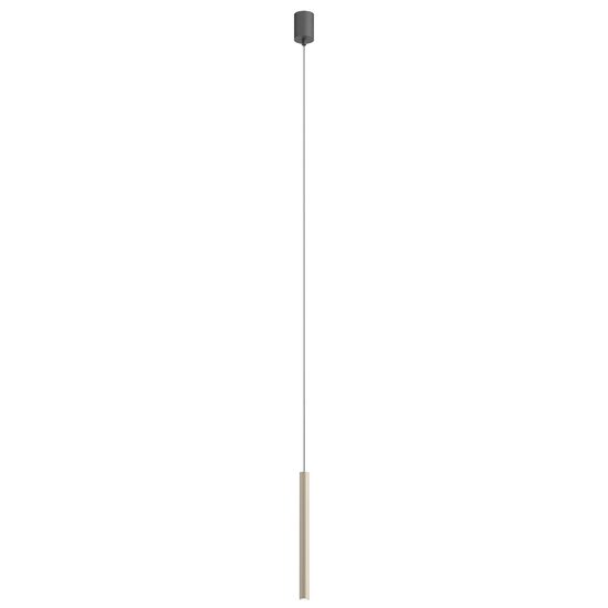 Lustră LED modernă argintiu cafeniu 6W 3000K Kanji 01-4134 Redo