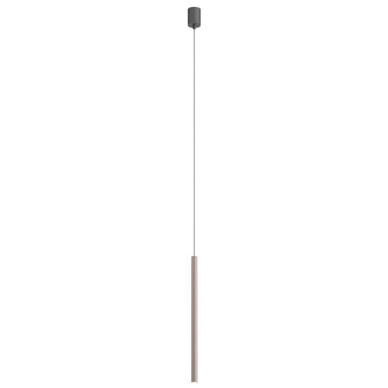 Lustră LED modernă arginitu cafeniu 6W 3000K Kanji 01-4146 Redo