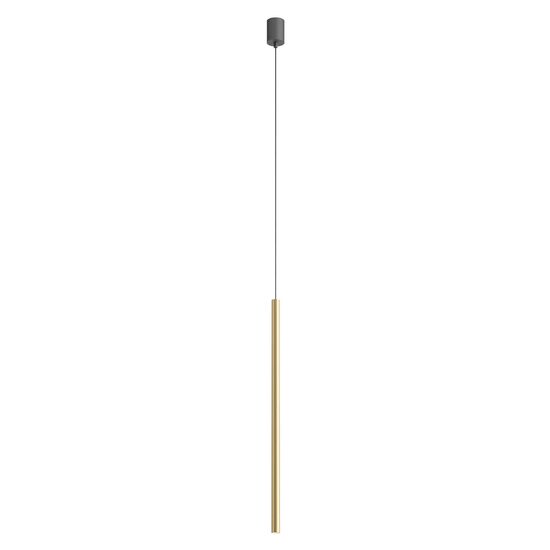 Lustră LED modernă auriu mat 6W 3000K Kanji 01-4157 Redo