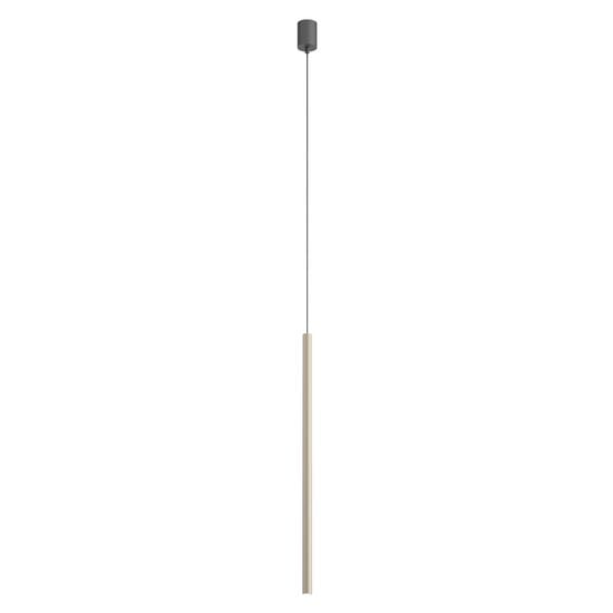 Lustră LED modernă argintiu cafeniu 6W 3000K Kanji 01-4158 Redo