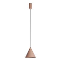 Lustră LED modernă alb-teracota 10W/3000K Konos 01-4414 Redo