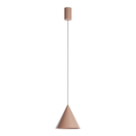 Lustră LED modernă alb-teracota 10W/3000K Konos 01-4414 Redo