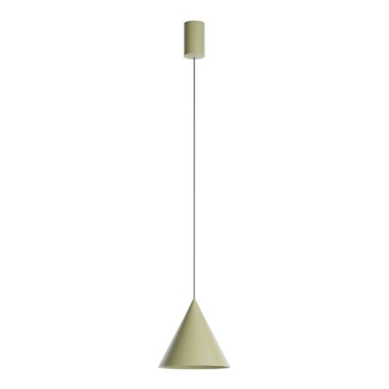 Lustră LED modernă verde 10W/3000K Konos 01-4415 Redo