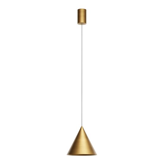Lustră LED modernă alama antichizata 10W/3000K Konos 01-4599 Redo