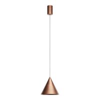 Lustră LED modernă cupru antichizat 10W/3000K Konos 01-4600 Redo