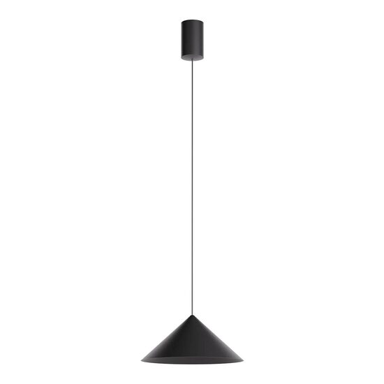 Lustră LED modernă neagră 10W/3000K Konos 01-4420 Redo