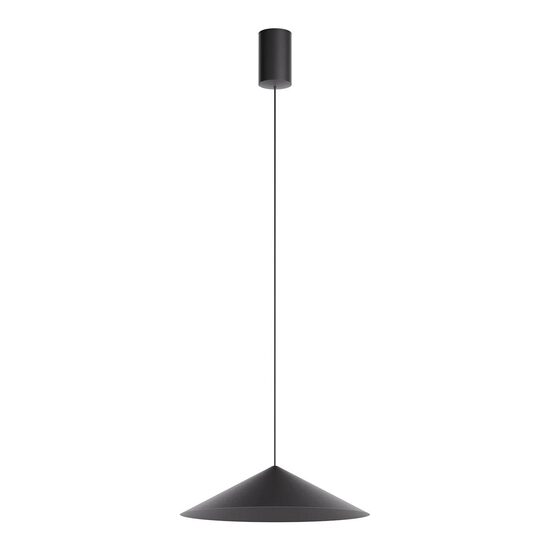 Lustră LED modernă neagră 10W/3000K Konos 01-4424 Redo