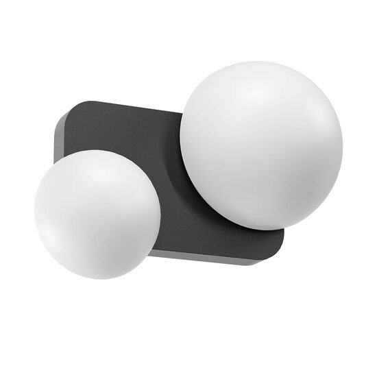 Aplică LED modernă neagră 13.4W Lumien 01-4327 Redo