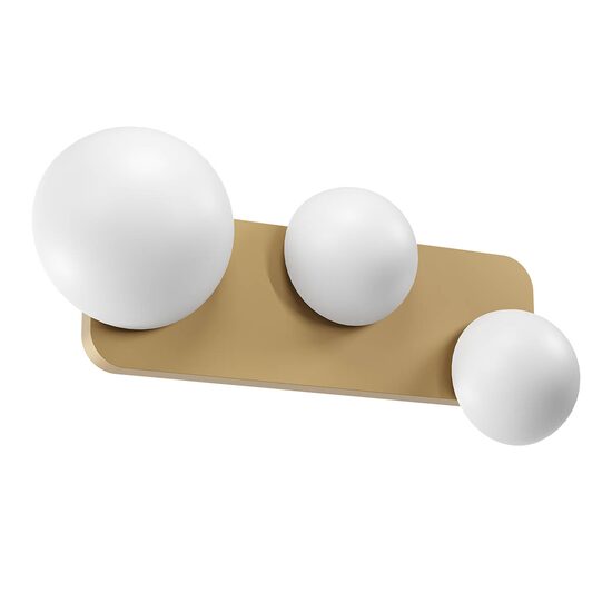 Aplică LED modernă auriu mat 18W Lumien 01-4329 Redo