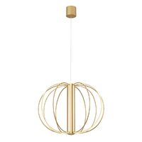 Lustră LED modernă aurie 72W/3000K Moss 01-4432 Redo