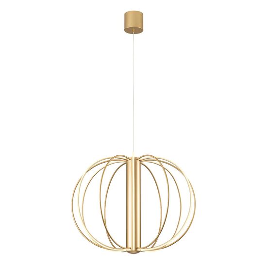 Lustră LED modernă aurie 72W/3000K Moss 01-4432 Redo